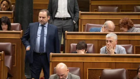 Jos&eacute; Luis &Aacute;balos, en el Congreso de los Diputados