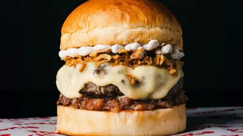 'Tik Toker', la hamburguesa del restaurante Tokio de Bullas  representar&aacute; a la Regi&oacute;n como la &ldquo;Mejor Hamburguesa de Espa&ntilde;a&rdquo; (foto: Champions Burguer)