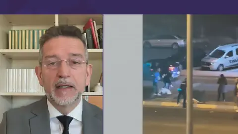 Pedro L&oacute;pez Gra&ntilde;a, abogado de las familias de las tres mujeres atropelladas en Molina de Segura, en el matinal de La 7 Noticias (foto: La 7)