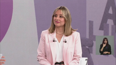 Conchita Ruiz, entrevistada en La 7