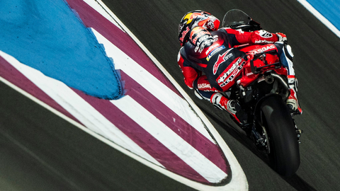 Pedro Acosta, en Qatar