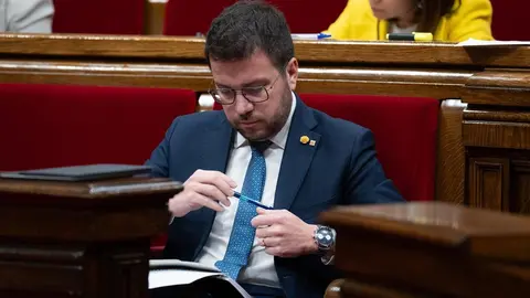 Pere Aragon&eacute;s, presidente de Catalu&ntilde;a (foto: EP)