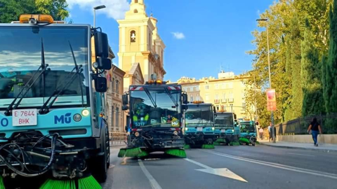 Barrederas del ayuntamiento de Murcia