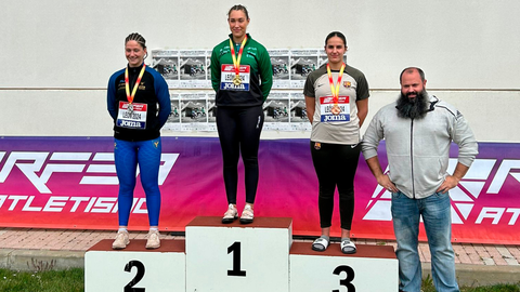 Angy Jim&eacute;nez, subcampeona de Espa&ntilde;a sub-20
