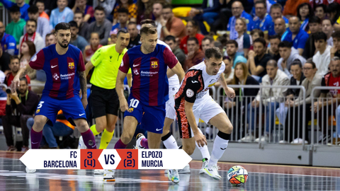 Derrota de ElPozo en la final ante el Bar&ccedil;a