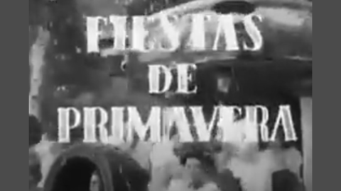 Fotograma del NO-DO dedicado a las Fiestas de Primavera