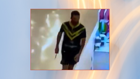 Imagen del sospechoso durante el ataque