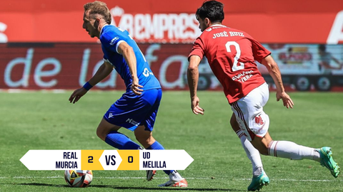 Victoria del Real Murcia ante el Melilla