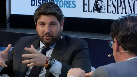 Fernando L&oacute;pez Miras en el Foro 'Wake UP' (foto: La 7)