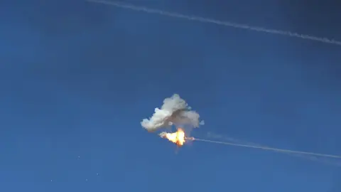 Fotograf&iacute;a de archivo de la interceptaci&oacute;n de un misil (foto: Agencias)