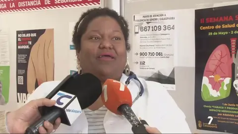 La doctora insultada y agredida en Calasparra (foto: La 7)