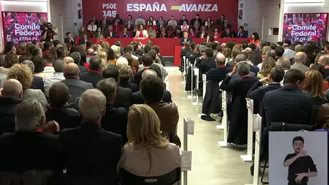 Comit&eacute; General del PSOE en la sede de Ferraz en Madrid (foto: PSOE)