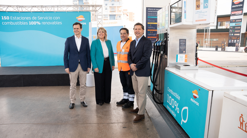 Presentaci&oacute;n de los combustibles 100% renovables de Repsol en Cartagena