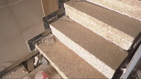 Una de las viviendas m&aacute;s afectadas por las obras de la Ronda Central de Lorca (foto: La 7)