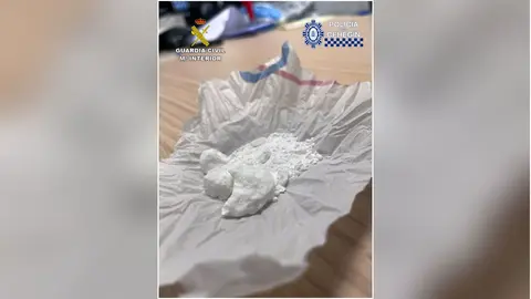 Imagen de la droga incautada (foto: GC)