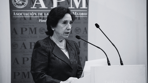 Victoria Prego, en una imagen de archivo