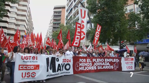 Manifestaci&oacute;n del 1 de Mayo en Murcia