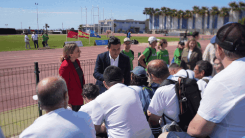 La consejera de Pol&iacute;tica Social, Familias e Igualdad, Conchita Ruiz, durante su participaci&oacute;n en el acto inaugural del III Encuentro 'Deportivamente'