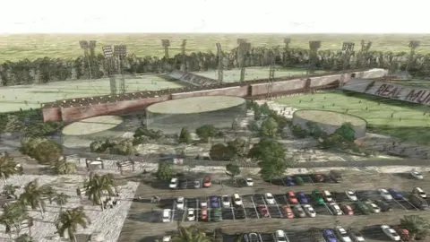 Render de la nueva Ciudad Deportiva