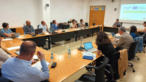 Participantes del proyecto GEMS durante la reuni&oacute;n celebrada en Murcia.