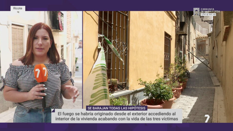 Rosa Mar&iacute;n informa sobre las &uacute;ltimas noticias sobre el incendio de Ricote