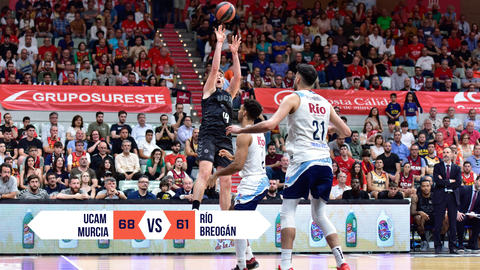 Victoria del UCAM Murcia frente al Breog&aacute;n (Foto: UCAM Murcia)