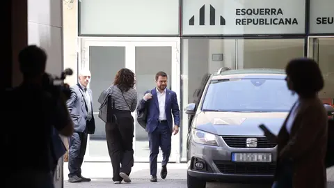 El presidente de la Generalitat de Catalunya y candidato de ERC a la reelecci&oacute;n, Pere Aragon&egrave;s (foto: Agencias)