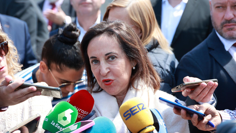 La ministra de Defensa, Margarita Robles