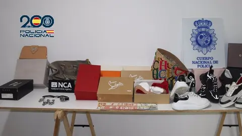 Imagen de los efectos intervenidos durante la operaci&oacute;n (foto: PN)
