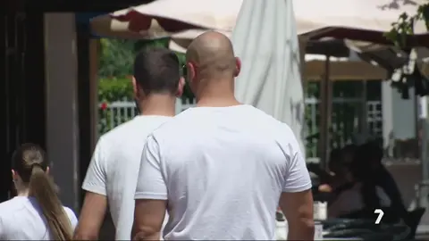 Hombre con alopecia (foto: La 7)