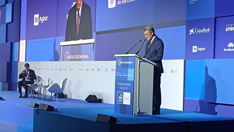 El presidente del PP, Alberto N&uacute;e&ntilde;ez Feij&oacute;o, interviene en el marco de la 39 Reuni&oacute;n del Cercle d'Economia