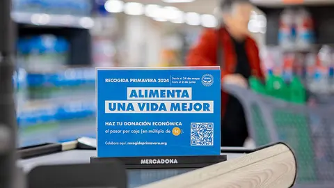 Mercadona colabora con la Federaci&oacute;n Espa&ntilde;ola de Bancos de Alimentos en la Recogida Primavera 2024 - MERCADONA