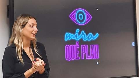 Anabel Hern&aacute;ndez, promotora de 'Mira qu&eacute; plan'