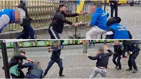 Un hombre apu&ntilde;ala a varias personas en una localidad del noroeste de Alemania (foto: RRSS)