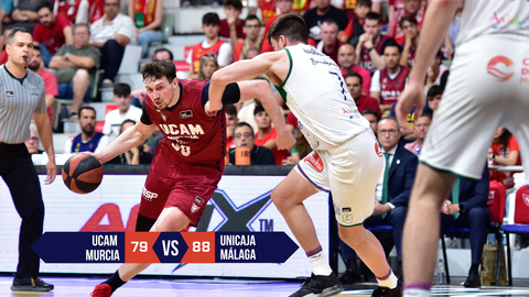 Derrota del UCAM en Unicaja
