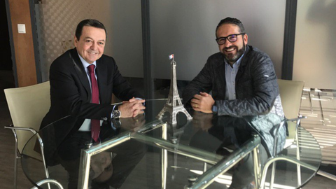 Jos&eacute; Mar&iacute;a Albarrac&iacute;n y Miguel L&oacute;pez Abad (foto: AFR)