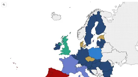 Mapa electoral tras las elecciones europeas de 2019