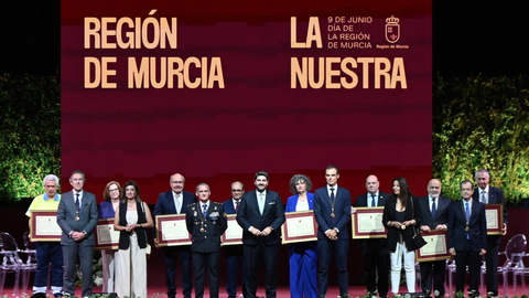 Acto institucional con motivo del D&iacute;a de la Regi&oacute;n de Murcia