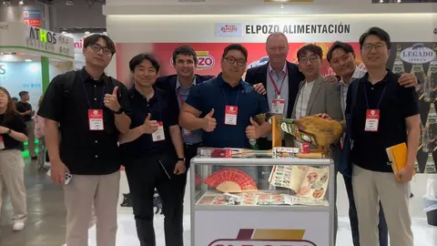 ElPozo Alimentaci&oacute;n en la feria de alimentaci&oacute;n m&aacute;s importante de Corea del Sur (foto: agencias)