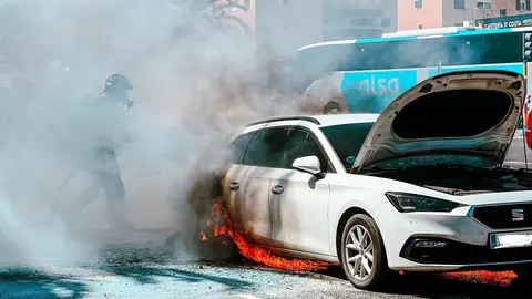 Im&aacute;genes de los bomberos este domingo (foto: CEIS)