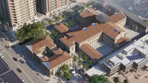 Recreaci&oacute;n 3D del proyecto de remodelaci&oacute;n de la C&aacute;rcel Vieja de Murcia (foto: Ayuntamiento de Murcia)