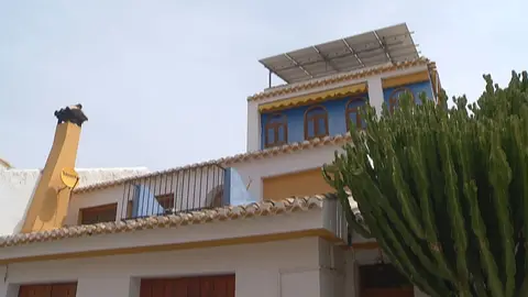 Vivienda familiar en Librilla donde ha ocurrido el suceso