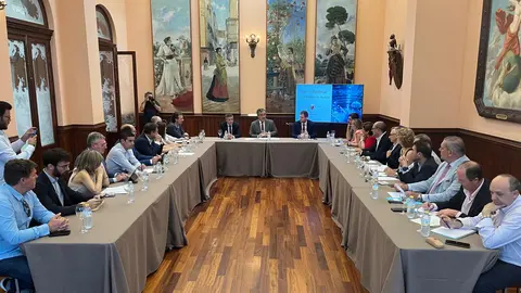 Reuni&oacute;n del Consejo Asesor Industrial celebrado este martes