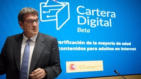 El ministro para la Transformaci&oacute;n Digital y de la Funci&oacute;n P&uacute;blica, Jos&eacute; Luis Escriv&aacute;, este martes en Madrid (foto: EP)