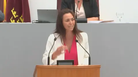 Virginia Mart&iacute;nez, diputada del Grupo Parlamentario Vox (foto: La 7)