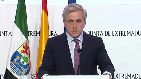 Ignacio Higuero, consejero de Gesti&oacute;n Forestal y Mundo Rural de Vox en Extremadura (foto: Junta de Extremadura)