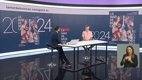 Entrevista al director de La Mar de M&uacute;sicas en 7 Noticias (foto: La 7)
