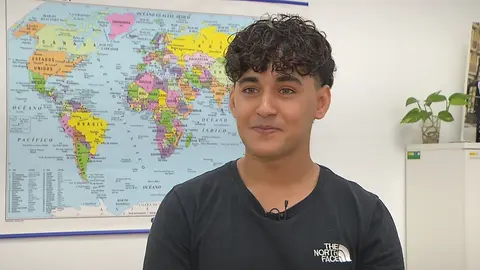 Choaib ahora vive en Molina de Segura (foto: La 7)