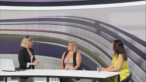 Entrevista en la 7 Noticias (foto: La 7)