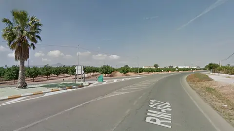 Carretera de Fuente &Aacute;lamo a las Cuevas de Reyllo